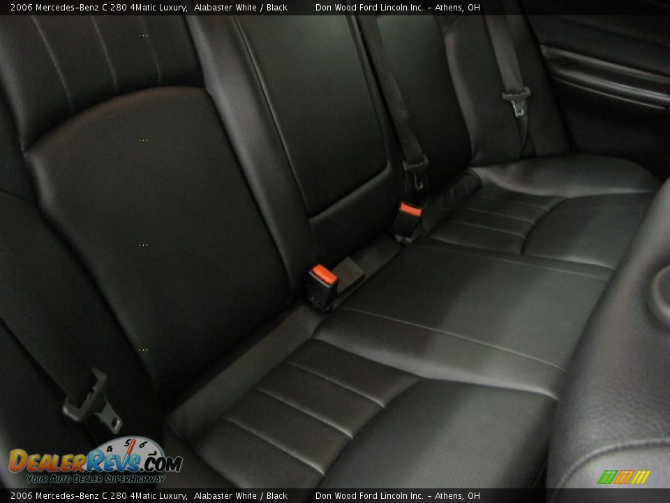 2006 Mercedes-Benz C 280 4Matic Luxury Alabaster White / Black Photo #8