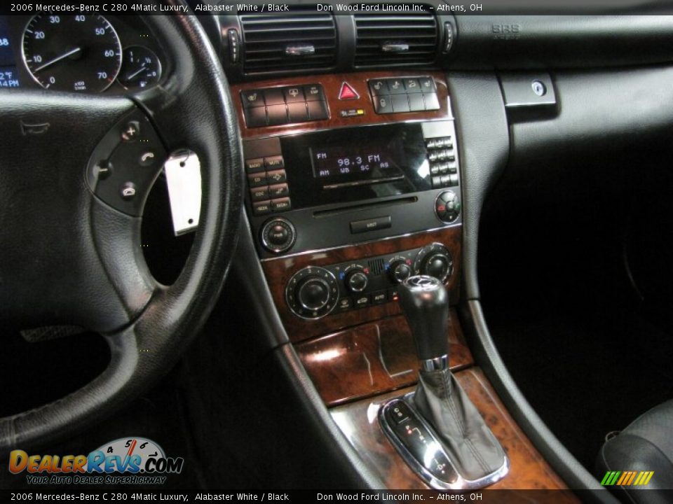 2006 Mercedes-Benz C 280 4Matic Luxury Alabaster White / Black Photo #22