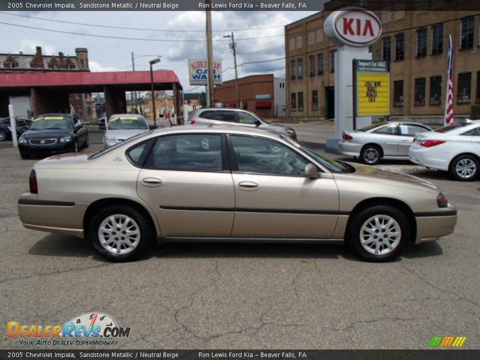 2005 Chevrolet Impala Sandstone Metallic / Neutral Beige Photo #1