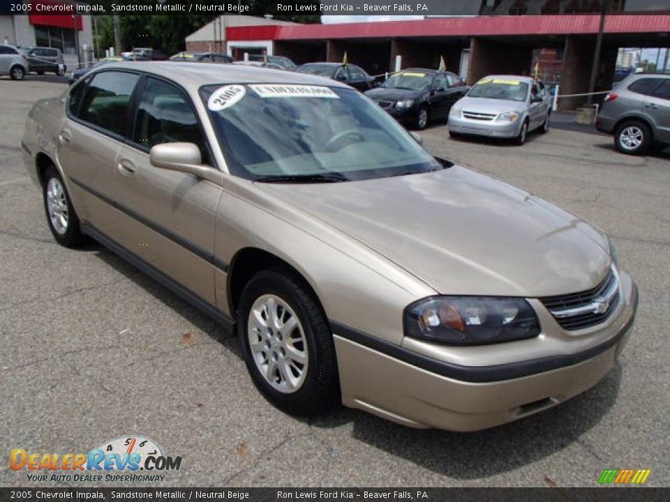 2005 Chevrolet Impala Sandstone Metallic / Neutral Beige Photo #2