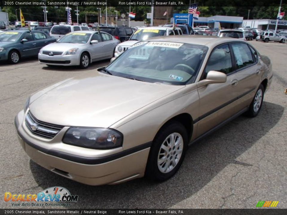 2005 Chevrolet Impala Sandstone Metallic / Neutral Beige Photo #4