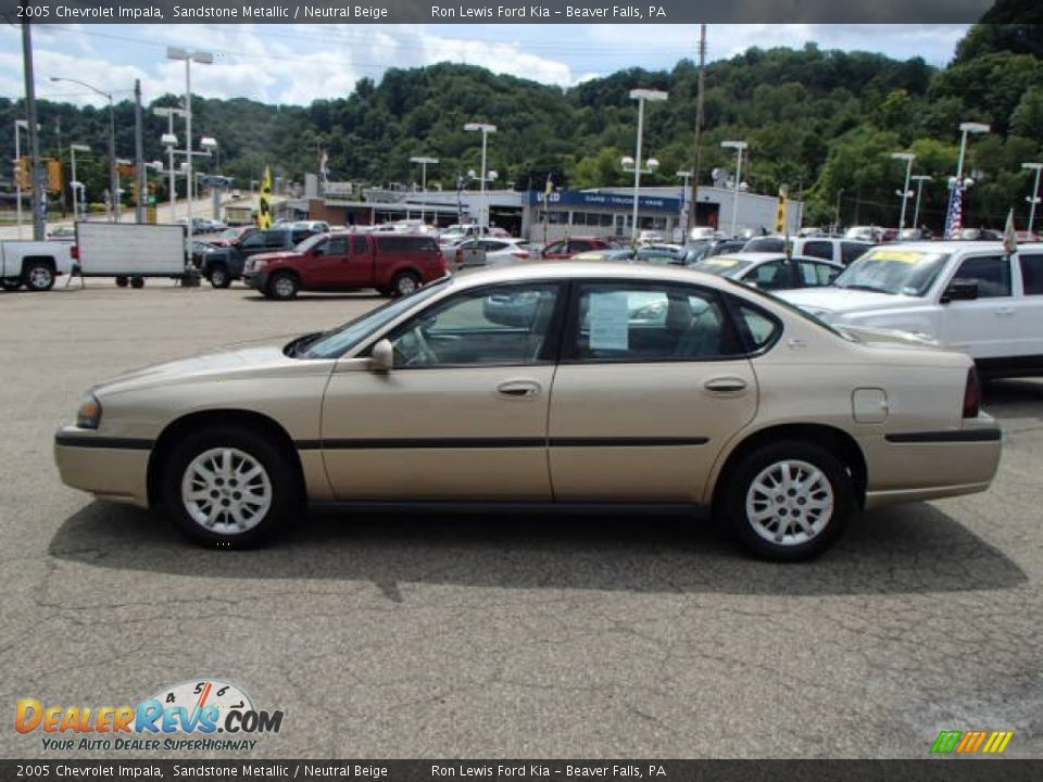 2005 Chevrolet Impala Sandstone Metallic / Neutral Beige Photo #5