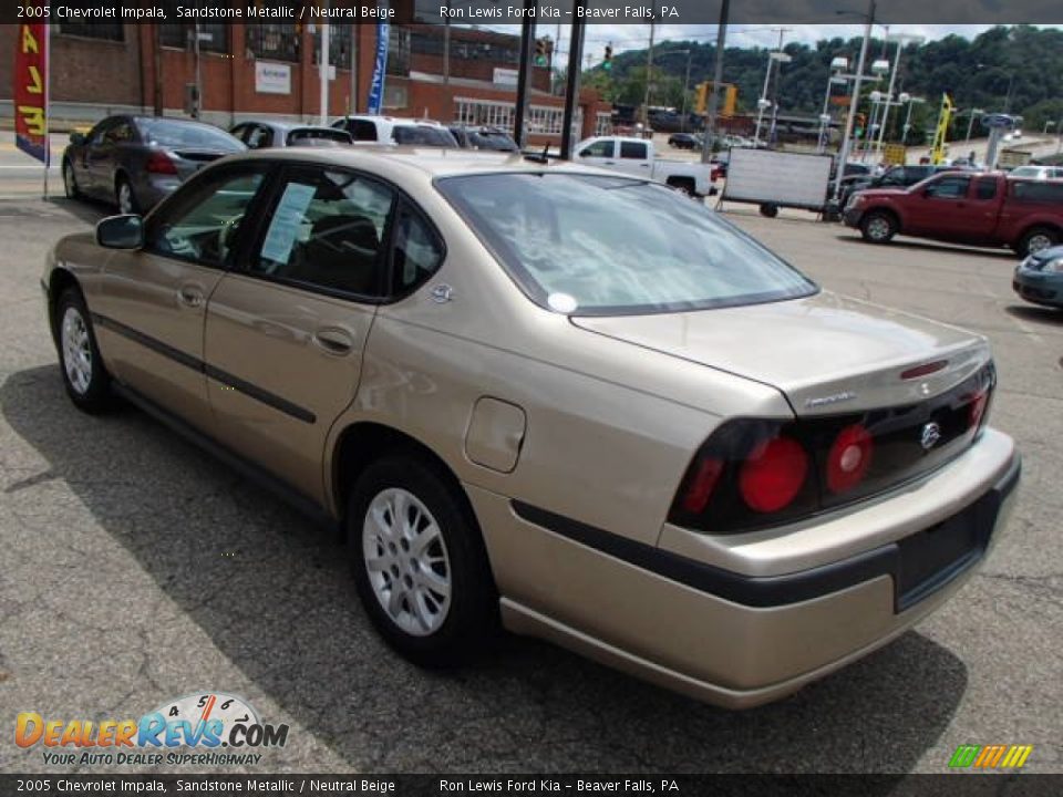 2005 Chevrolet Impala Sandstone Metallic / Neutral Beige Photo #6