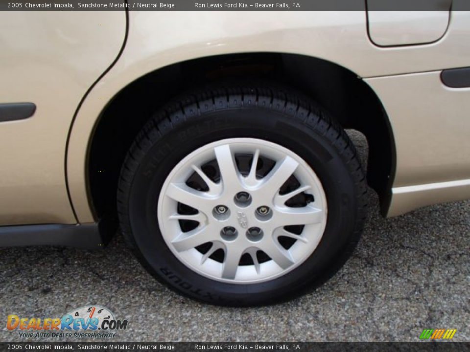2005 Chevrolet Impala Sandstone Metallic / Neutral Beige Photo #9