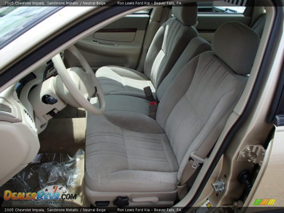 2005 Chevrolet Impala Sandstone Metallic / Neutral Beige Photo #10