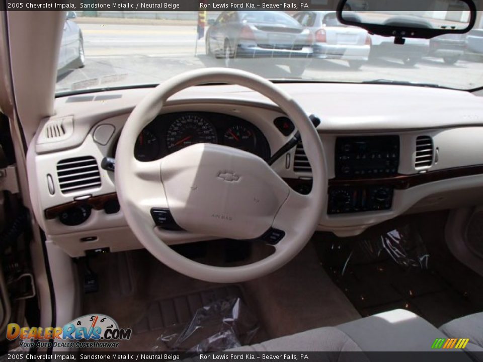 2005 Chevrolet Impala Sandstone Metallic / Neutral Beige Photo #12
