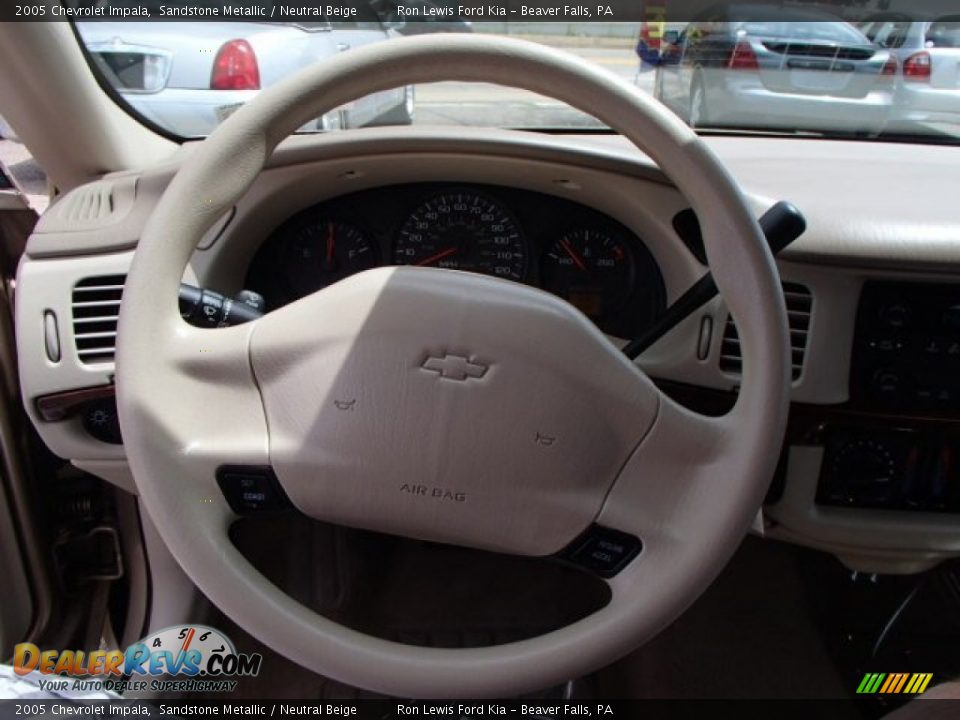 2005 Chevrolet Impala Sandstone Metallic / Neutral Beige Photo #16