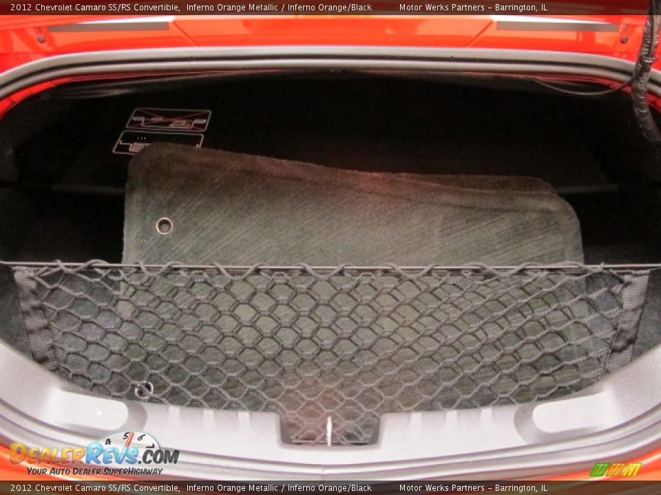 2012 Chevrolet Camaro SS/RS Convertible Inferno Orange Metallic / Inferno Orange/Black Photo #15