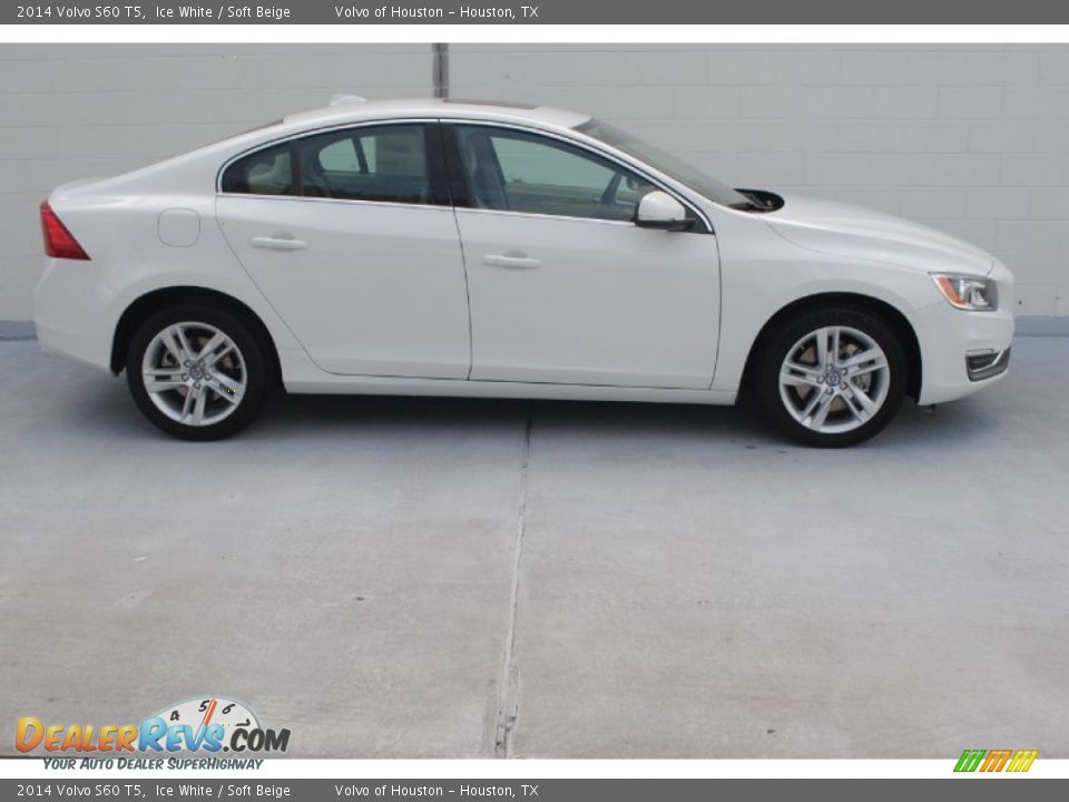 Ice White 2014 Volvo S60 T5 Photo #8