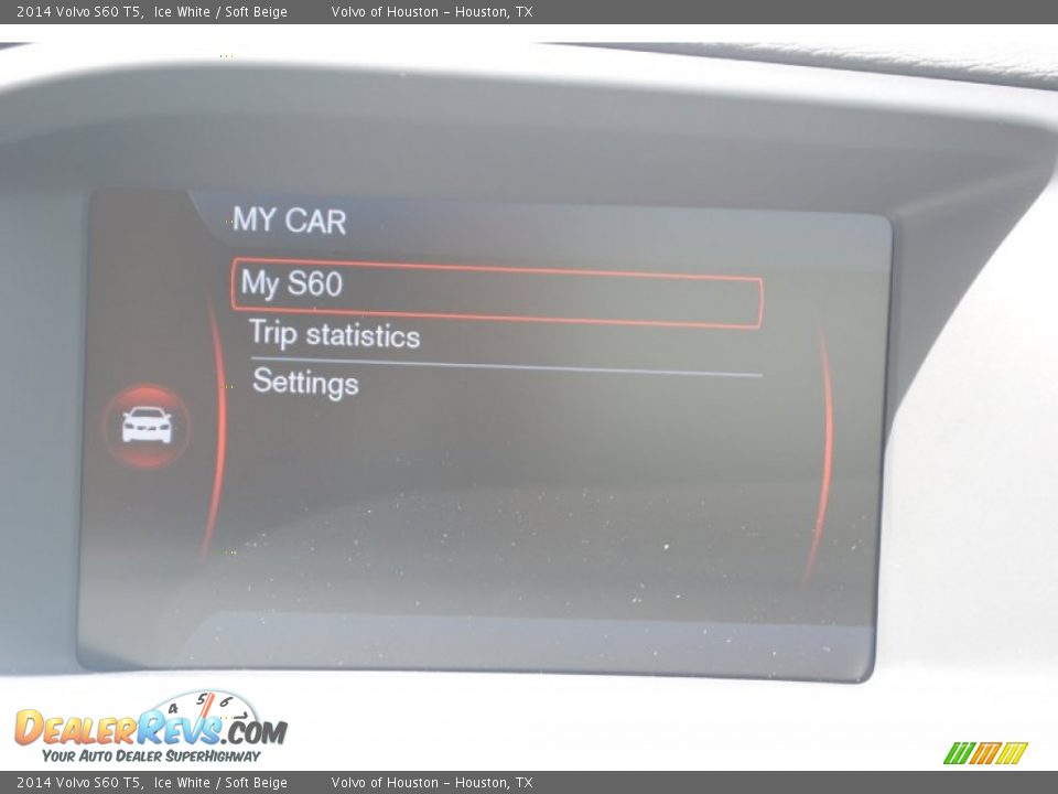 2014 Volvo S60 T5 Ice White / Soft Beige Photo #22