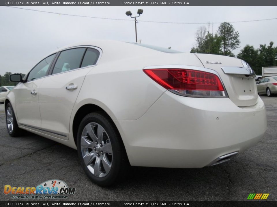 2013 Buick LaCrosse FWD White Diamond Tricoat / Cashmere Photo #5