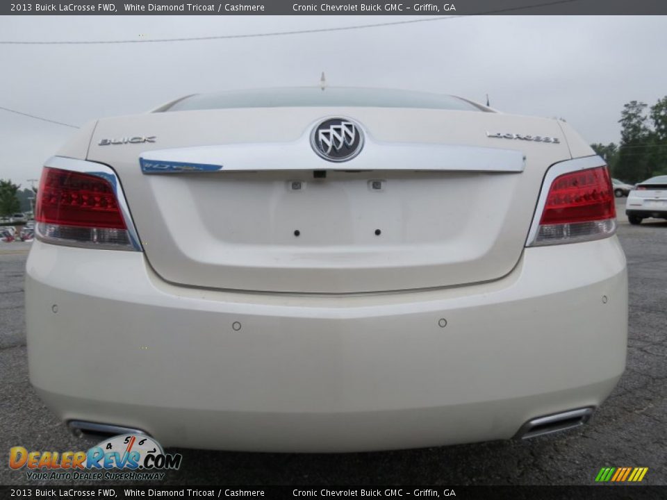 2013 Buick LaCrosse FWD White Diamond Tricoat / Cashmere Photo #6