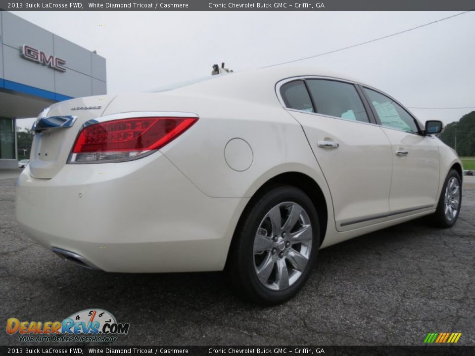 2013 Buick LaCrosse FWD White Diamond Tricoat / Cashmere Photo #7