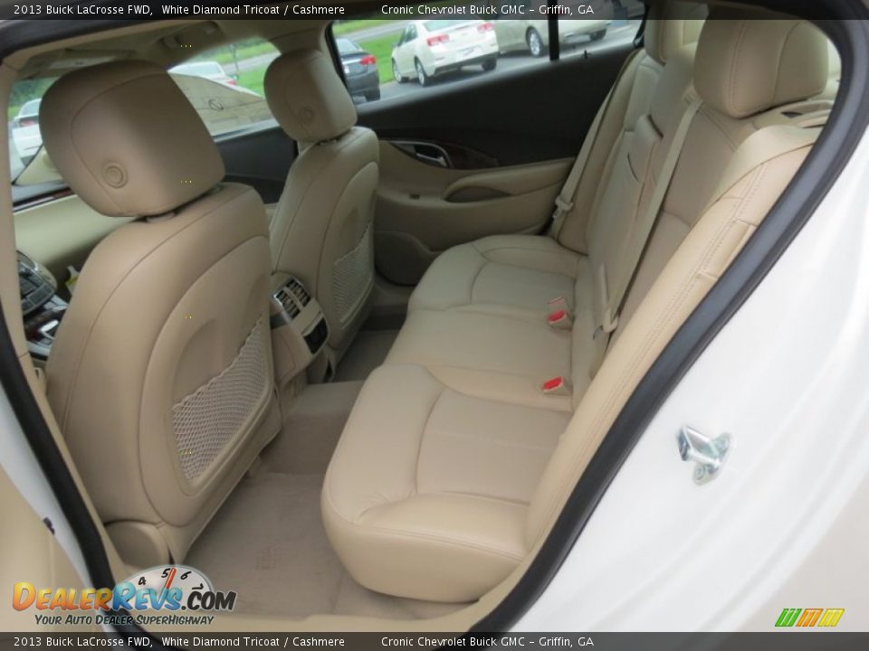 2013 Buick LaCrosse FWD White Diamond Tricoat / Cashmere Photo #11