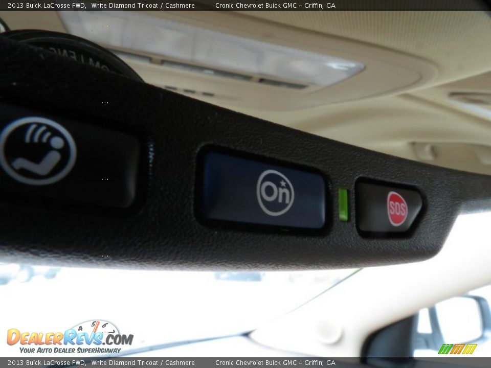 2013 Buick LaCrosse FWD White Diamond Tricoat / Cashmere Photo #16