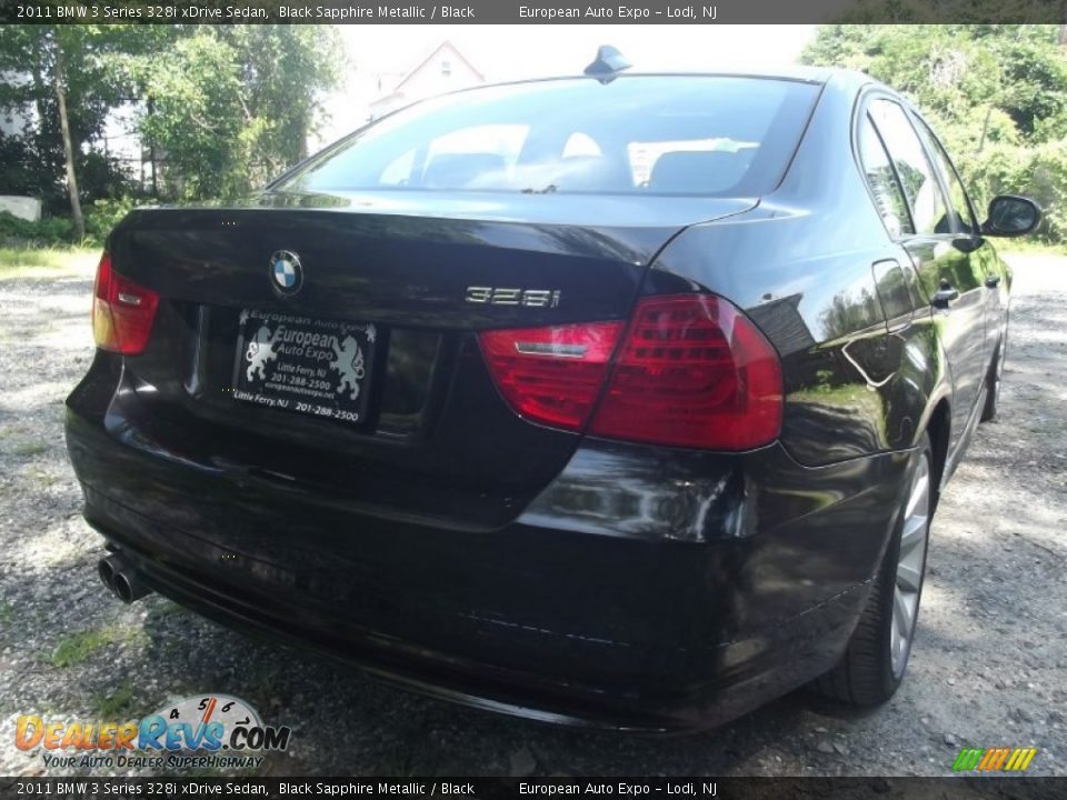2011 BMW 3 Series 328i xDrive Sedan Black Sapphire Metallic / Black Photo #3