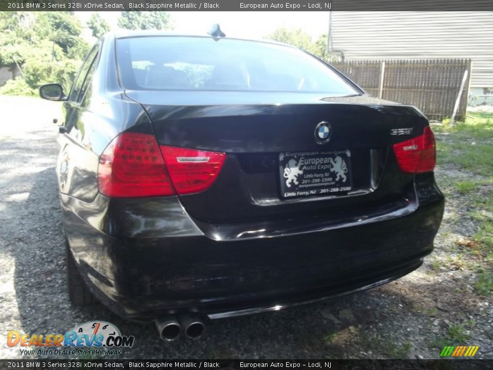 2011 BMW 3 Series 328i xDrive Sedan Black Sapphire Metallic / Black Photo #4