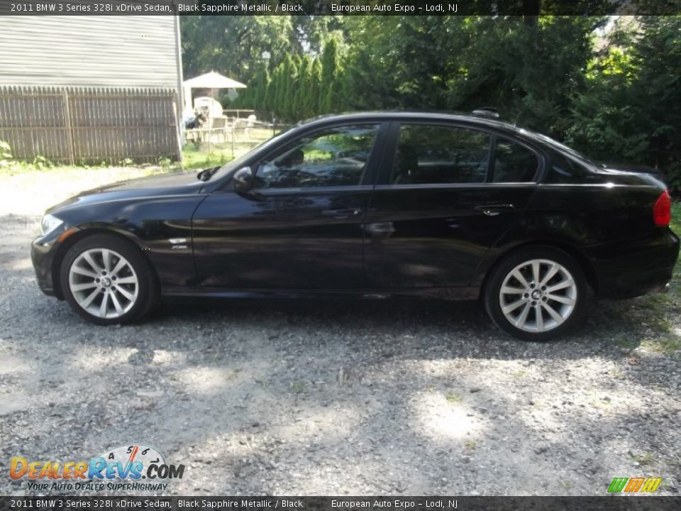 2011 BMW 3 Series 328i xDrive Sedan Black Sapphire Metallic / Black Photo #6