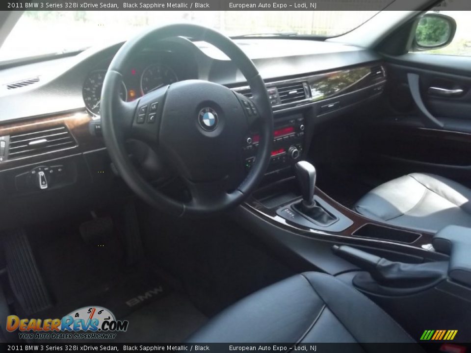 2011 BMW 3 Series 328i xDrive Sedan Black Sapphire Metallic / Black Photo #8
