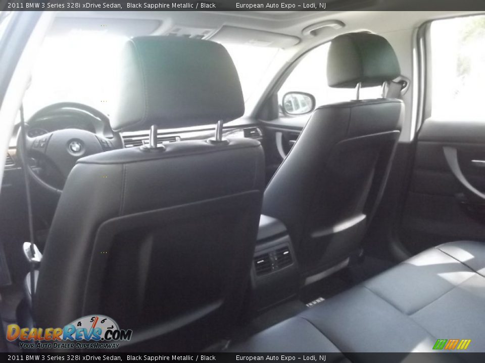 2011 BMW 3 Series 328i xDrive Sedan Black Sapphire Metallic / Black Photo #10