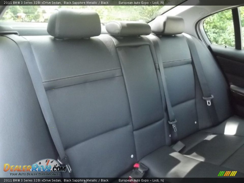 2011 BMW 3 Series 328i xDrive Sedan Black Sapphire Metallic / Black Photo #13