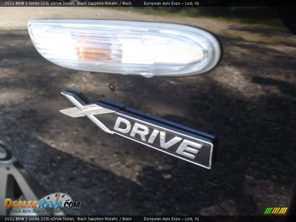 2011 BMW 3 Series 328i xDrive Sedan Black Sapphire Metallic / Black Photo #18