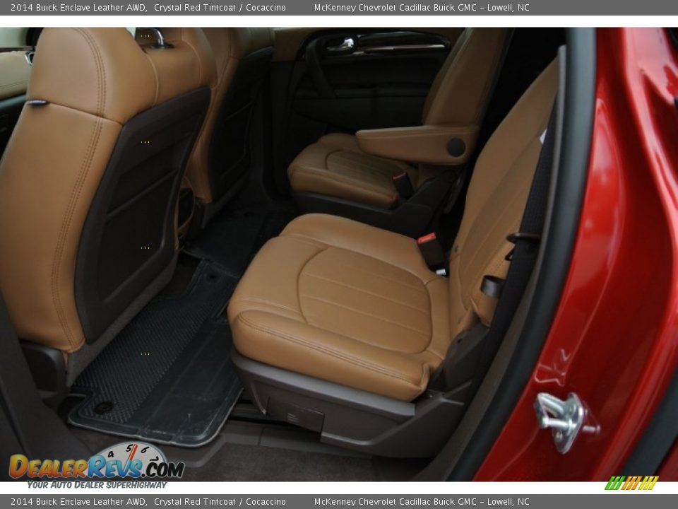 2014 Buick Enclave Leather AWD Crystal Red Tintcoat / Cocaccino Photo #15