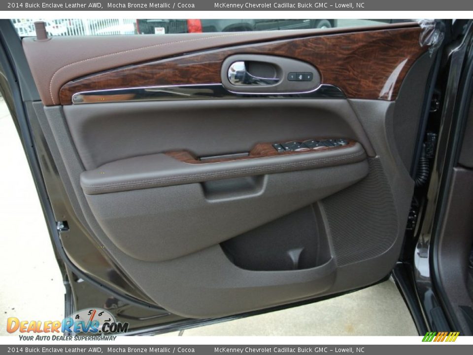 2014 Buick Enclave Leather AWD Mocha Bronze Metallic / Cocoa Photo #6