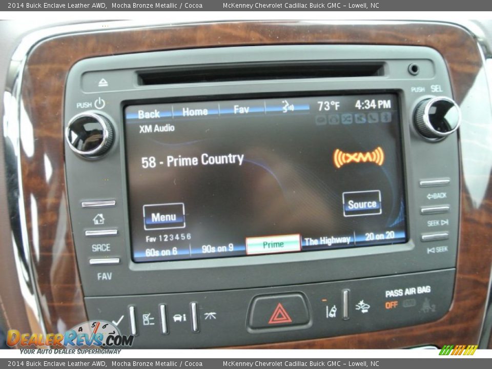 Controls of 2014 Buick Enclave Leather AWD Photo #12