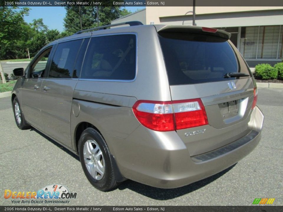 2006 Honda Odyssey EX-L Desert Rock Metallic / Ivory Photo #6