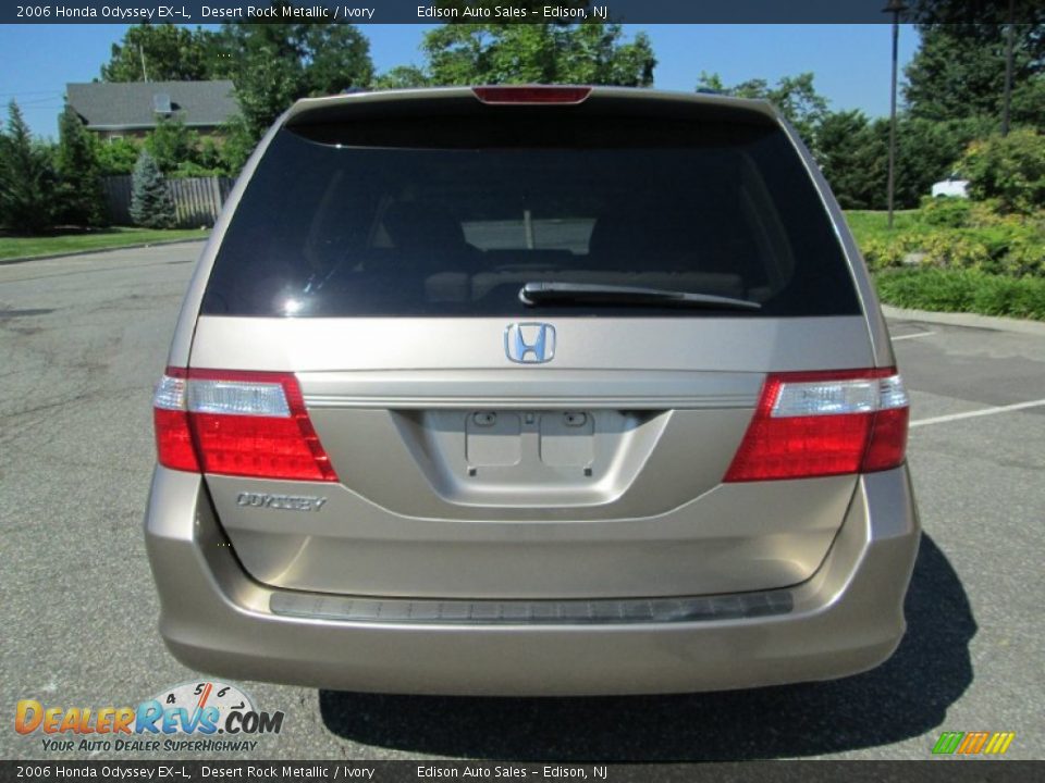 2006 Honda Odyssey EX-L Desert Rock Metallic / Ivory Photo #7