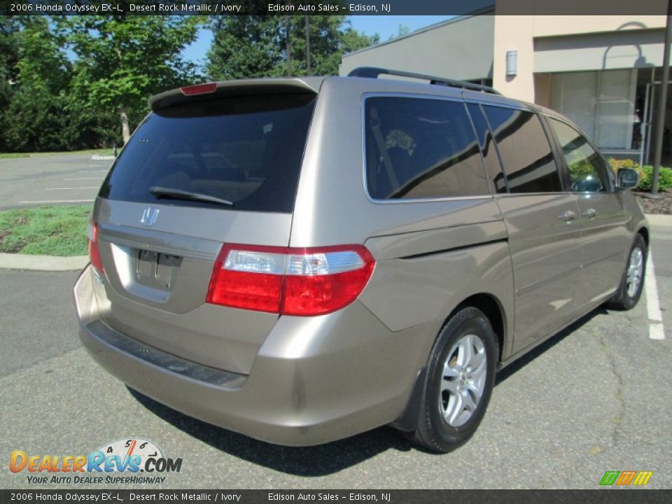 2006 Honda Odyssey EX-L Desert Rock Metallic / Ivory Photo #8