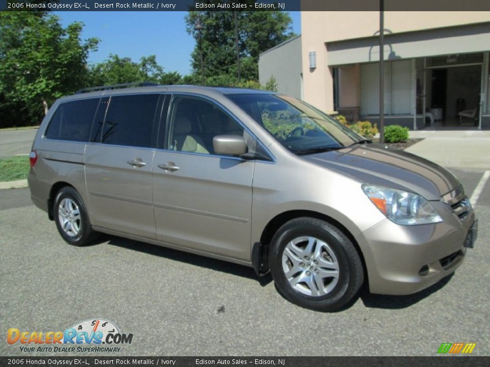 2006 Honda Odyssey EX-L Desert Rock Metallic / Ivory Photo #12