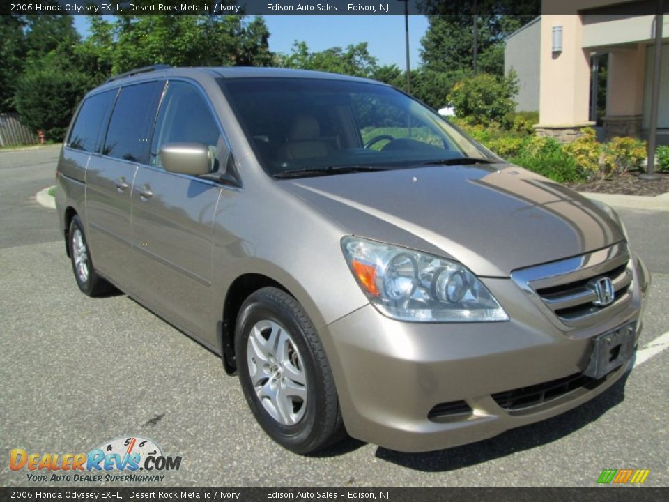 2006 Honda Odyssey EX-L Desert Rock Metallic / Ivory Photo #13