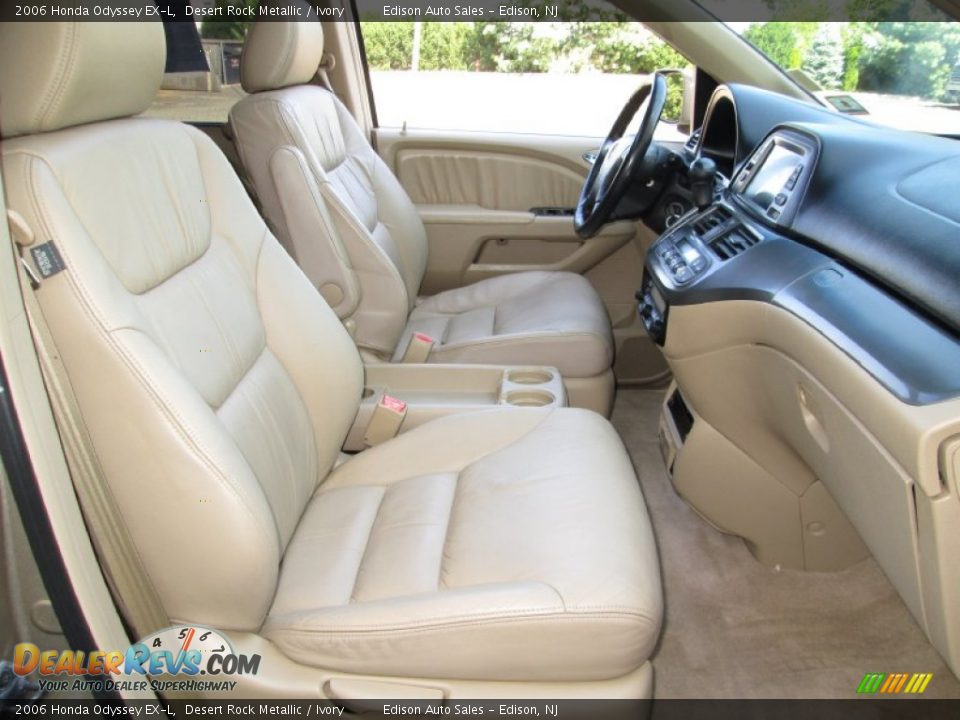2006 Honda Odyssey EX-L Desert Rock Metallic / Ivory Photo #15