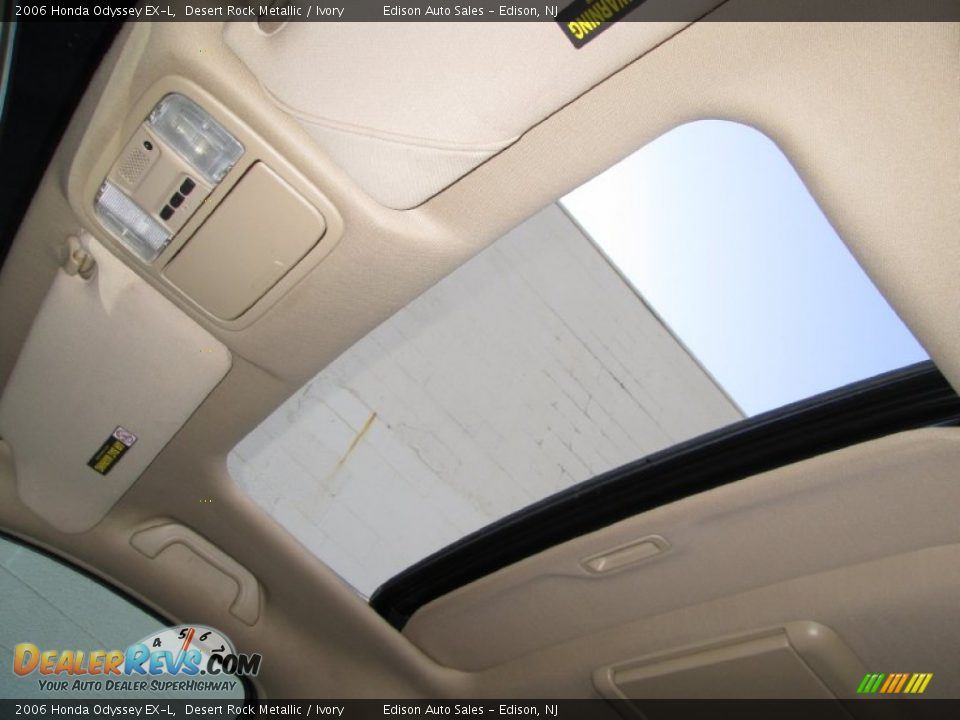 2006 Honda Odyssey EX-L Desert Rock Metallic / Ivory Photo #21