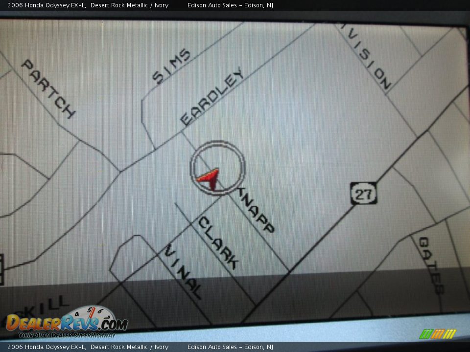 2006 Honda Odyssey EX-L Desert Rock Metallic / Ivory Photo #23