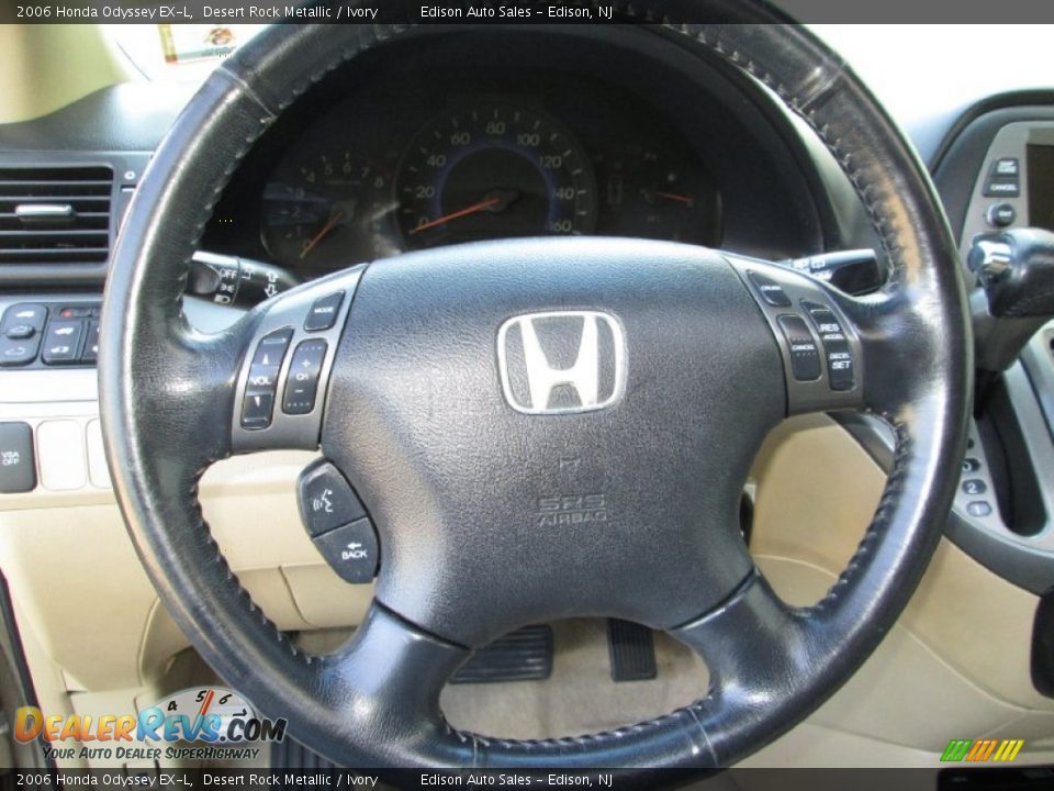 2006 Honda Odyssey EX-L Desert Rock Metallic / Ivory Photo #25