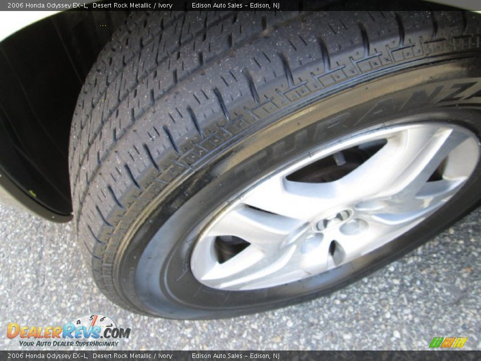 2006 Honda Odyssey EX-L Desert Rock Metallic / Ivory Photo #35