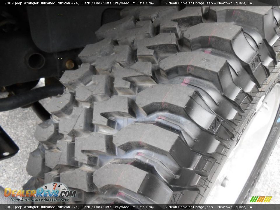 2009 Jeep Wrangler Unlimited Rubicon 4x4 Black / Dark Slate Gray/Medium Slate Gray Photo #22