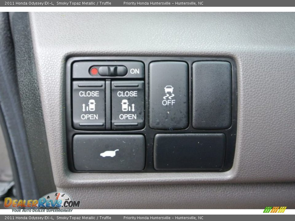 2011 Honda Odyssey EX-L Smoky Topaz Metallic / Truffle Photo #13