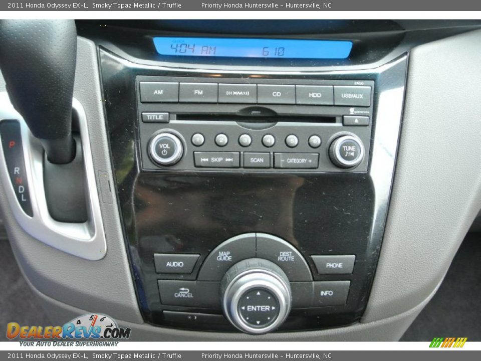 2011 Honda Odyssey EX-L Smoky Topaz Metallic / Truffle Photo #14