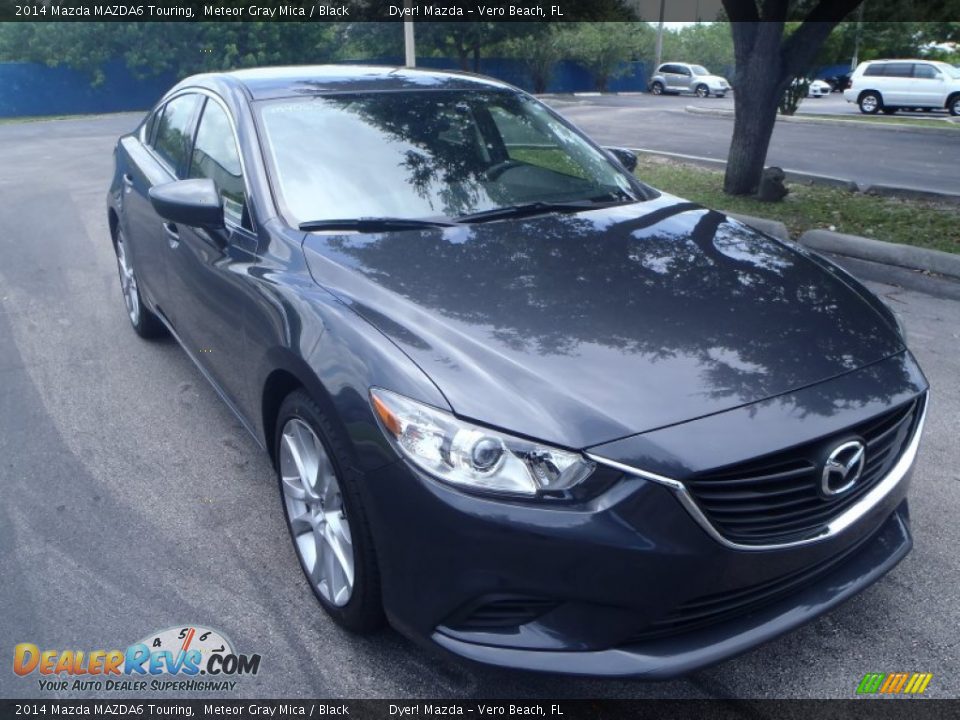 2014 Mazda MAZDA6 Touring Meteor Gray Mica / Black Photo #1