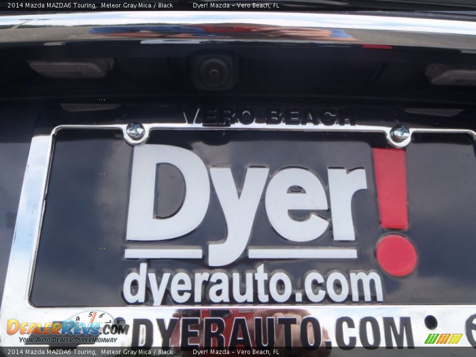 2014 Mazda MAZDA6 Touring Meteor Gray Mica / Black Photo #5