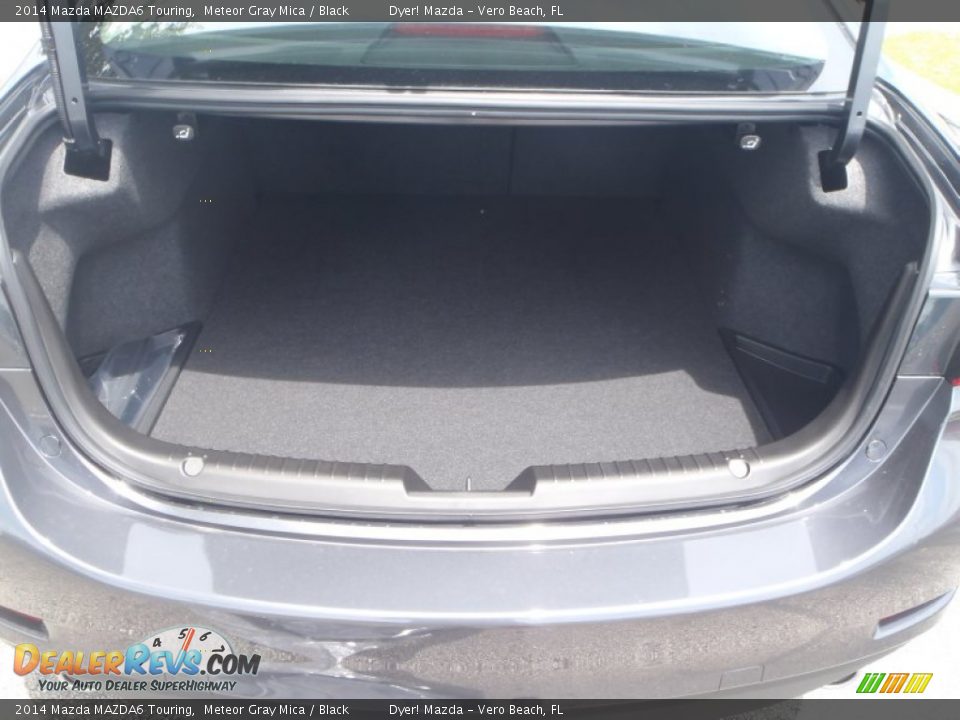 2014 Mazda MAZDA6 Touring Meteor Gray Mica / Black Photo #6