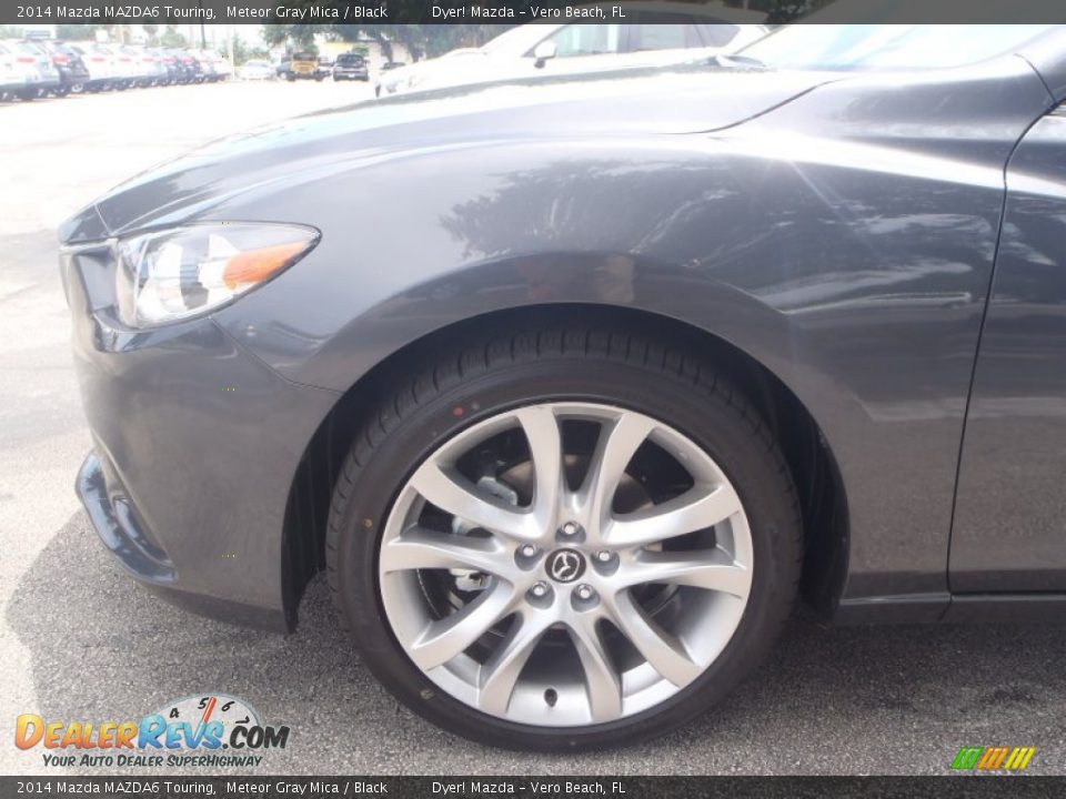 2014 Mazda MAZDA6 Touring Meteor Gray Mica / Black Photo #8