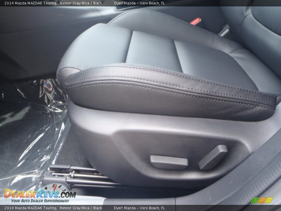 2014 Mazda MAZDA6 Touring Meteor Gray Mica / Black Photo #12