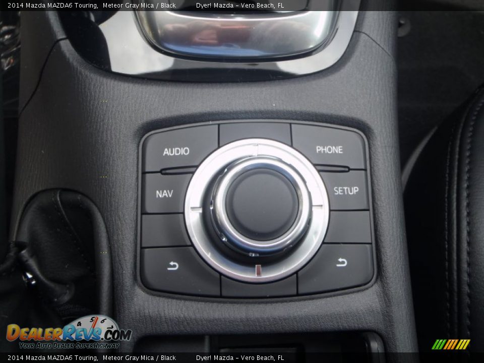 2014 Mazda MAZDA6 Touring Meteor Gray Mica / Black Photo #17