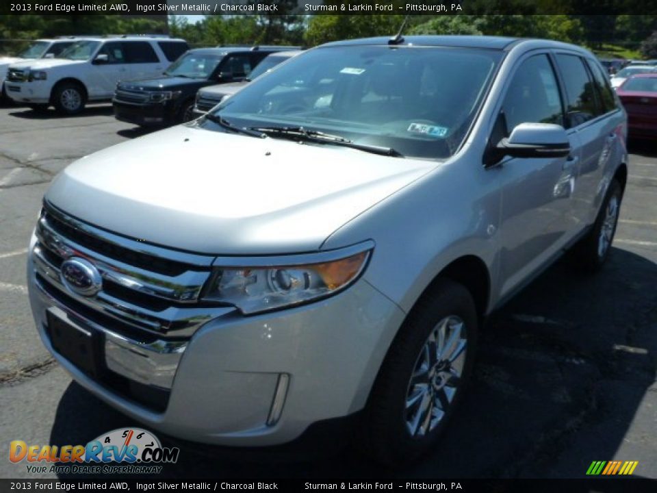 2013 Ford Edge Limited AWD Ingot Silver Metallic / Charcoal Black Photo #5
