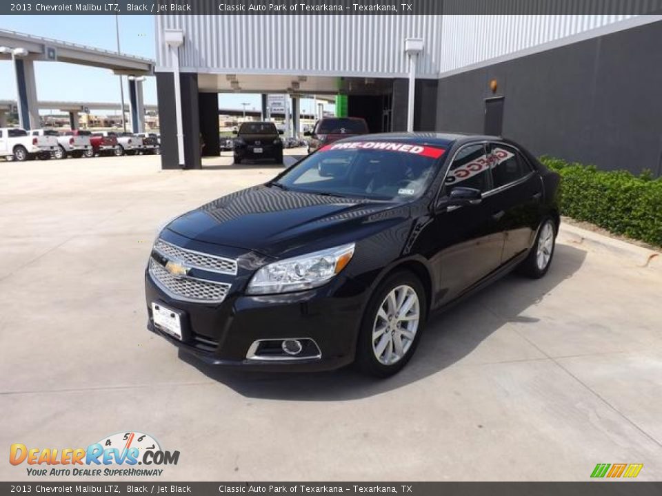 2013 Chevrolet Malibu LTZ Black / Jet Black Photo #2